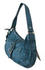 WAYFARER Shoulder Handbag Printed Purse Women Blue - GENUINE AUTHENTIC BRAND LLC  