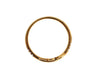 Nialaya Gold Clear CZ 925 Silver Ring - GENUINE AUTHENTIC BRAND LLC  