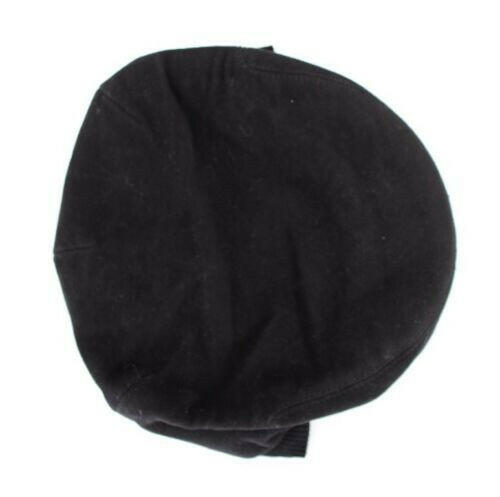 Dolce & Gabbana Black Cotton Logo Newsboy Cap Hat Cabbie - GENUINE AUTHENTIC BRAND LLC  