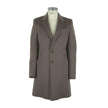 Made in Italy Brown Wool Vergine Jacket - GENUINE AUTHENTIC BRAND LLC  