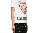 Love Moschino White Cotton Tops & T-Shirt - GENUINE AUTHENTIC BRAND LLC  
